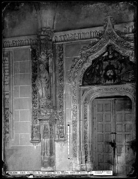 26-LAURENT - 0585 - Claustro de San Juan de los Reyes, detalle