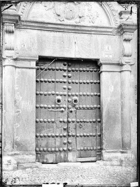 36-LAURENT - 1781 - Puerta de casa particular [Plaza de San Vicente, 4]