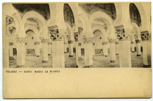 LEON - LEVY - 1323 - Interior de Santa María la Blanca_ALBA-PAVE-514
