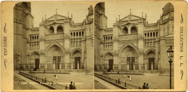 LEON - LEVY - 1350 - Fachada de la Catedral_ALBA-PAVE-164
