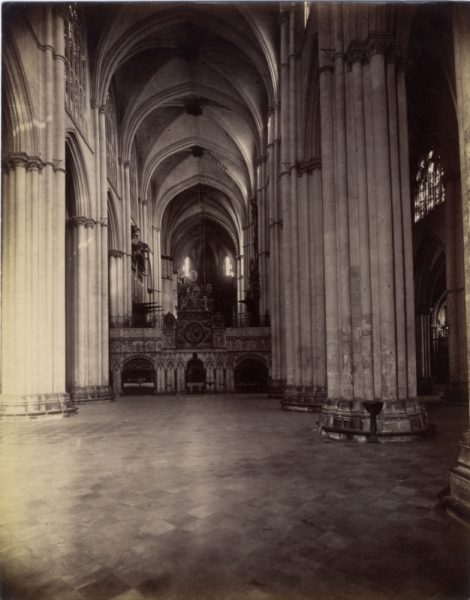 LEON - LEVY - 1358 - La Catedral - Interior de la iglesia - La nave [2]