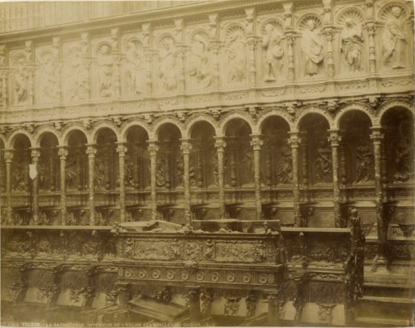 LEON - LEVY - 1362 - La Catedral - Interior de la iglesia - La sillería del coro
