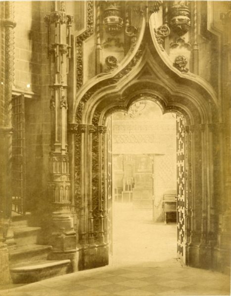 LEON - LEVY - 1395 - La Catedral - Puerta de la Sala Capitular [1]