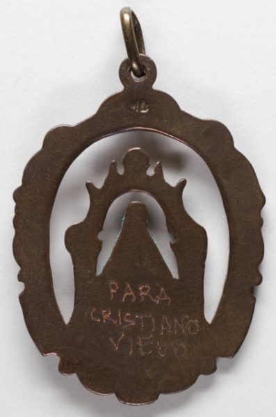 Luis Alba - Medalla de la Virgen del Sagrario - 088 reverso