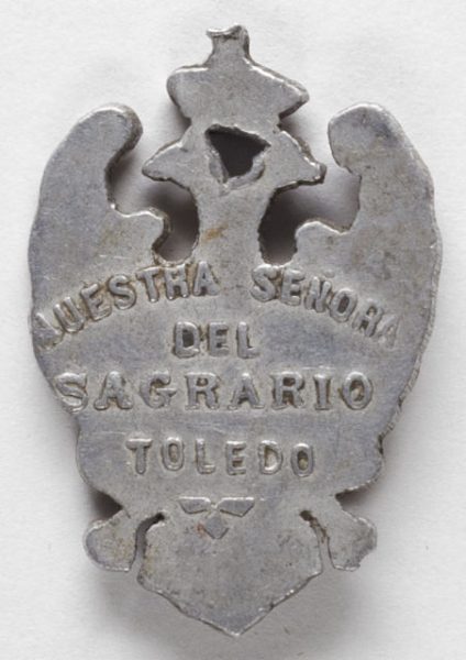 Luis Alba - Medalla de la Virgen del Sagrario - 100 reverso