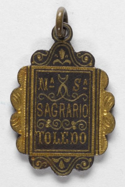 Luis Alba - Medalla de la Virgen del Sagrario - 186 reverso