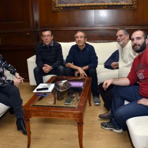 a alcaldesa traslada a “Amigos del Atletismo” el apoyo del Ayuntamiento para potenciar la San Silvestre Toledana