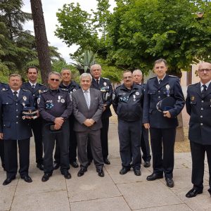 iez agentes de Toledo, distinguidos en el acto de entrega de condecoraciones a policías locales de Castilla-La Mancha