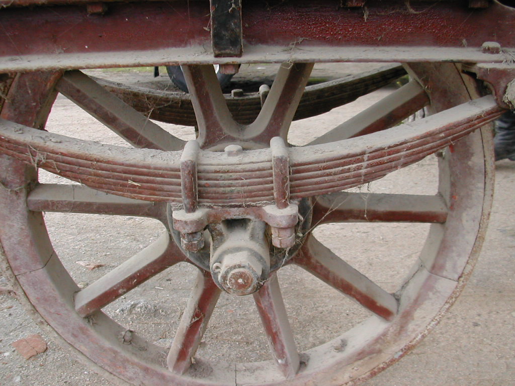 Escala Magirus 1904. Bomberos de Toledo