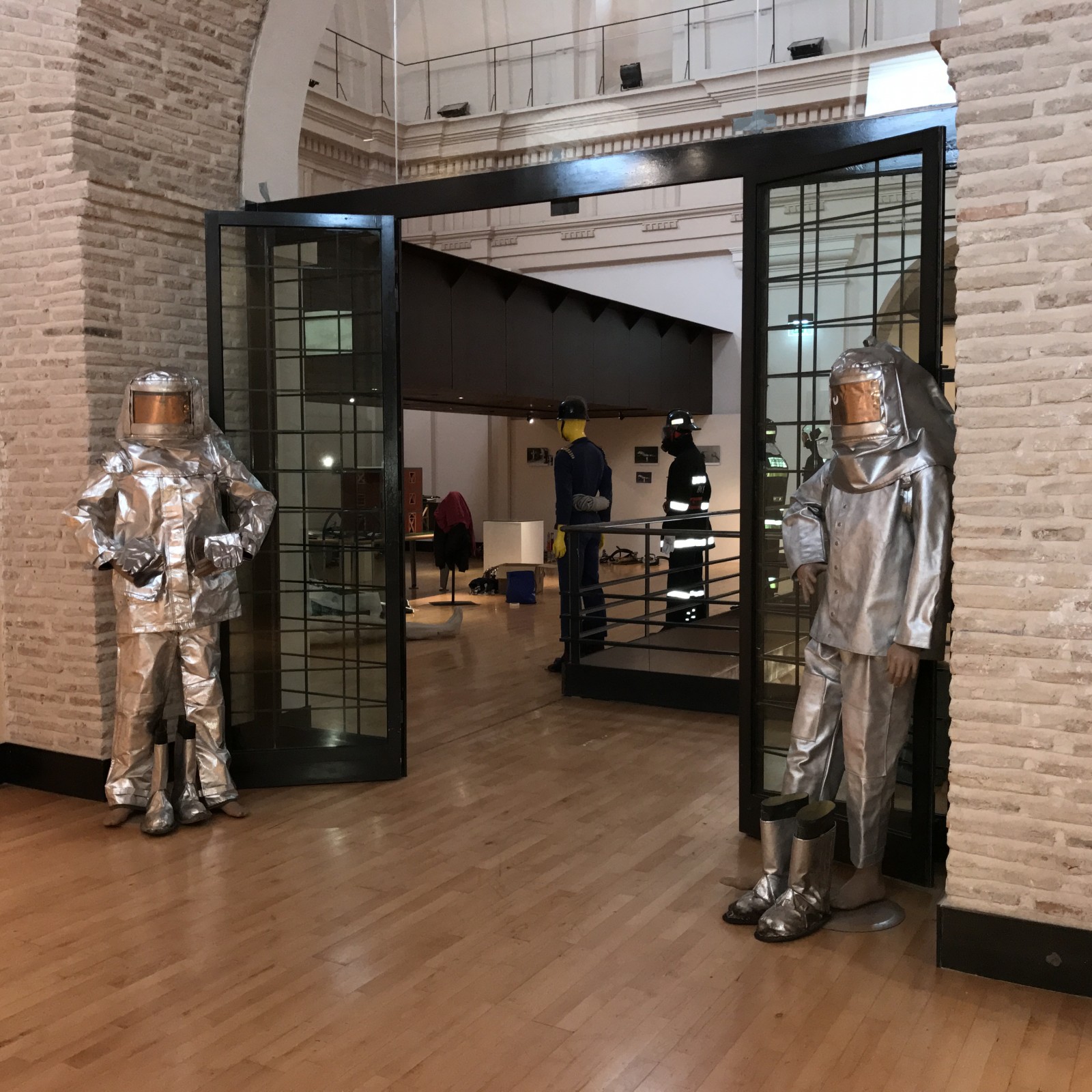 Montaje exposición 153 años Bomberos de Toledo30 años Pablo Carrasco (28)