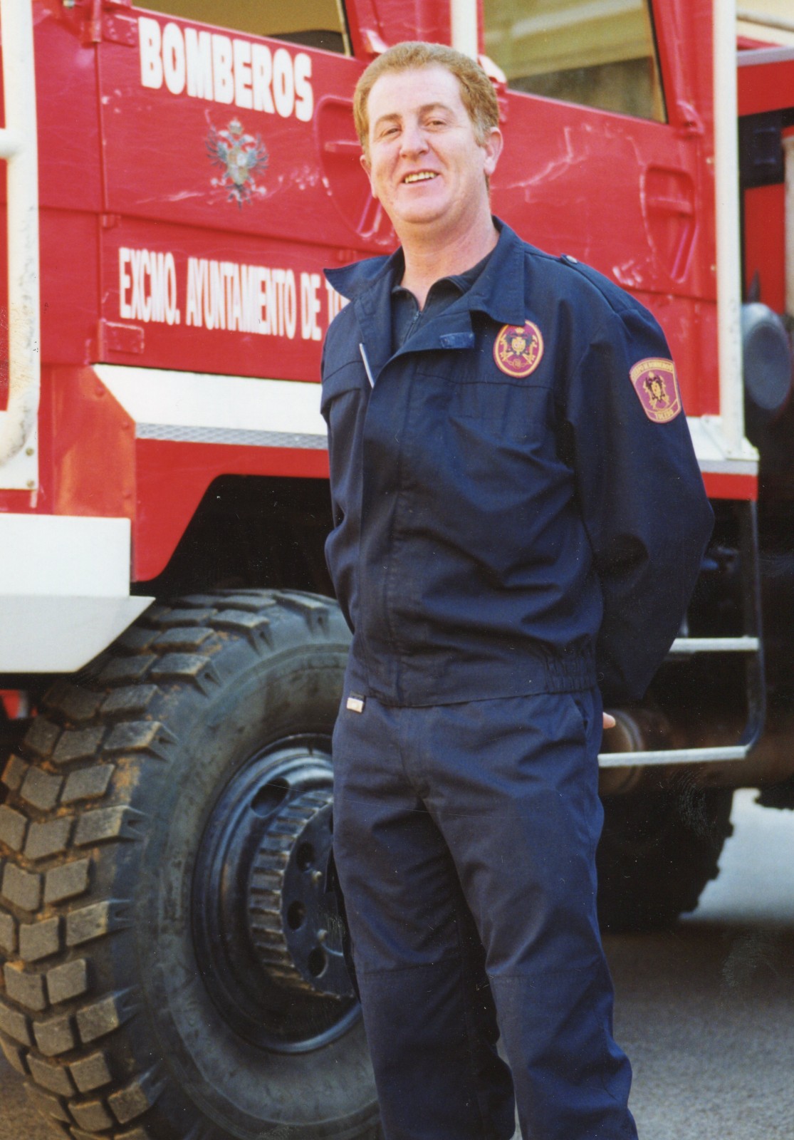 Masnuel Pinillos. Bombero de Toledo. Jubilación