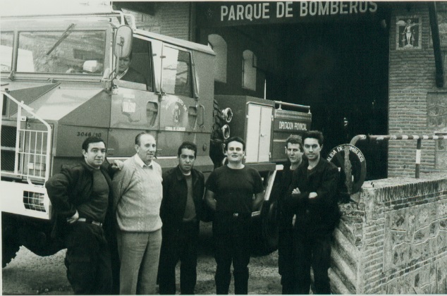 Masnuel Pinillos. Bombero de Toledo. Jubilación