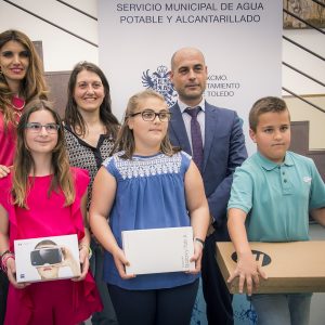 yuntamiento y Tagus entregan los premios del primer Certamen Escolar de Dibujo y Pintura “¿Qué es para ti el agua?”