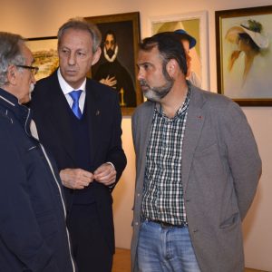 a Asociación de Amigos de la Pintura de Toledo expone en San Marcos “Trazos de Arte”, que cuenta con el apoyo municipal