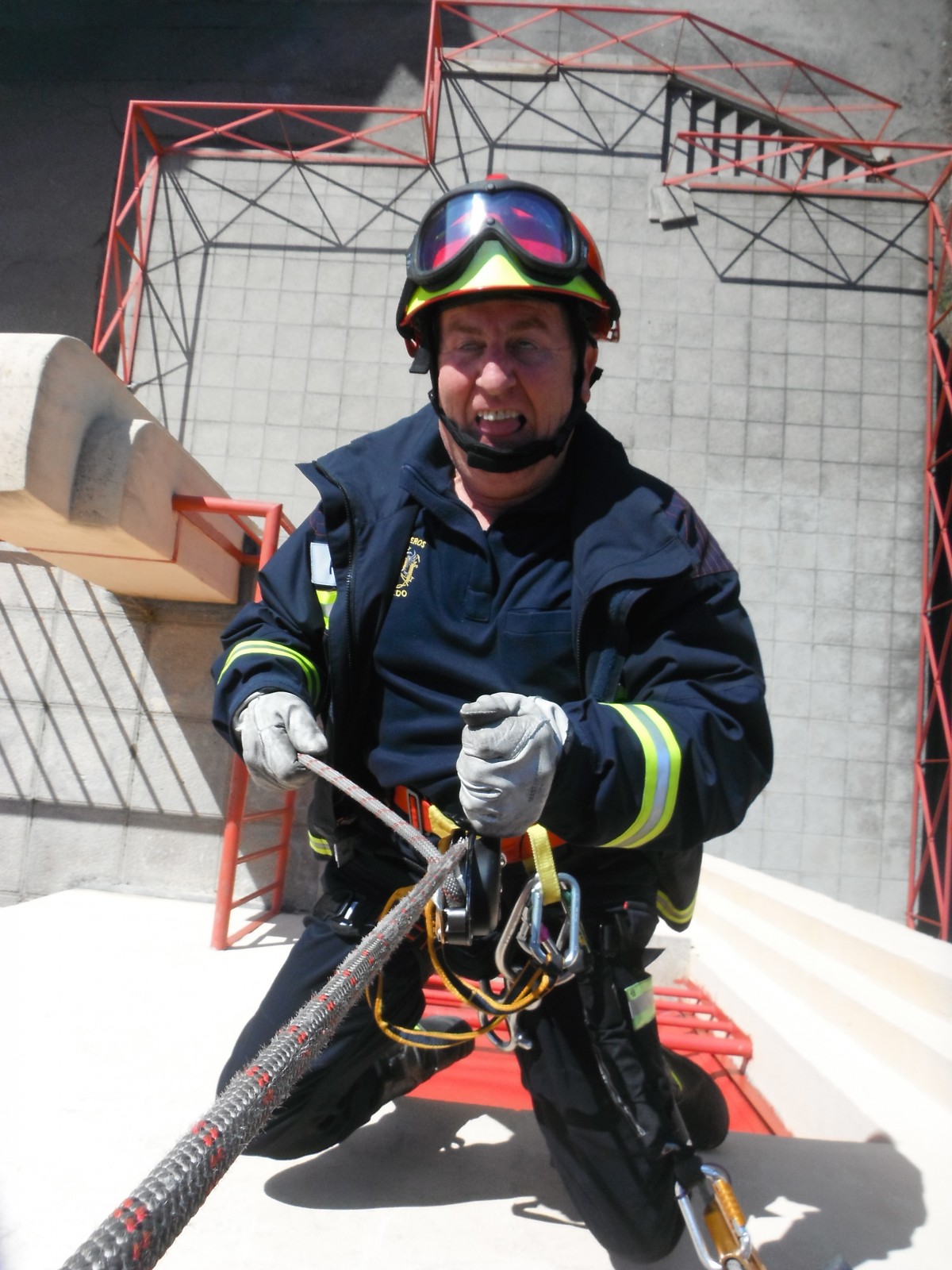 Masnuel Pinillos. Bombero de Toledo. Jubilación