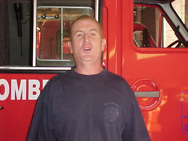 Masnuel Pinillos. Bombero de Toledo. Jubilación