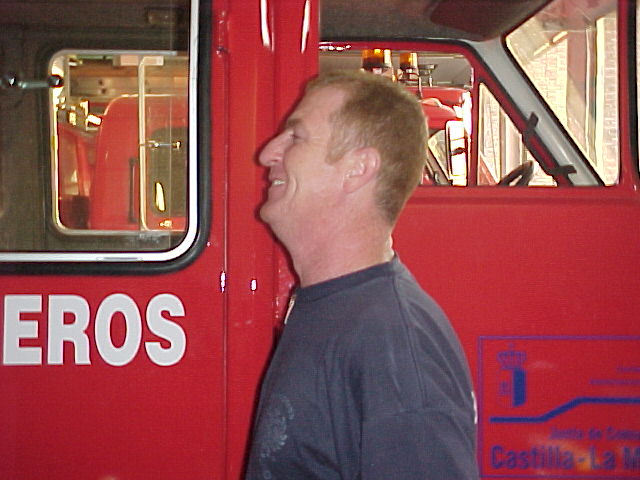 Masnuel Pinillos. Bombero de Toledo. Jubilación