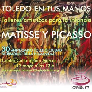 biertas las inscripciones para el nuevo taller artístico infantil de “Toledo en tus manos” dedicado a Picasso y Matisse
