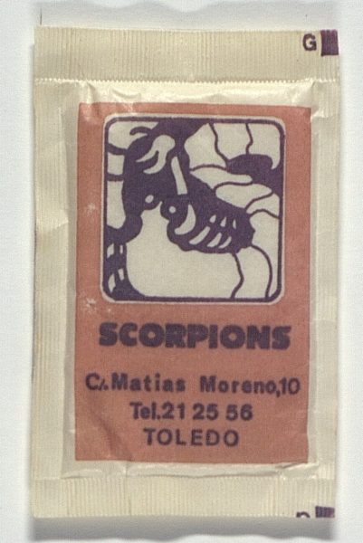 TOLEDO - Scorpions. Calle Matías Moreno, 10