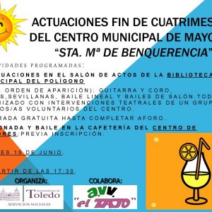 ctuaciones fin de cuatrimestre – Centro de Mayores “Sta. Mª de Benquerencia”