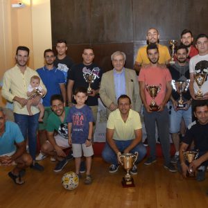 an Marcos acoge la entrega de trofeos de la temporada 2016/2017 de la Liga Municipal Soliss Fútbol 7 Toledo