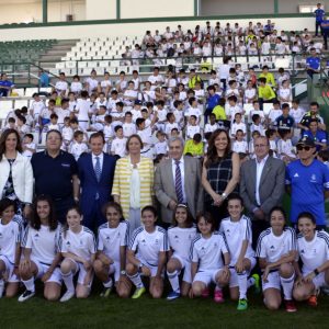 utragueño asiste a la clausura de las escuelas sociodeportivas del Real Madrid, que siguen contando con el apoyo del Consistorio