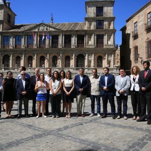 ilagros Tolón encabeza en Toledo la concentración en memoria de Miguel Ángel Blanco y todas las víctimas del terrorismo