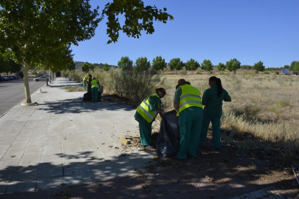 Trabajos parcela Río Cabriel