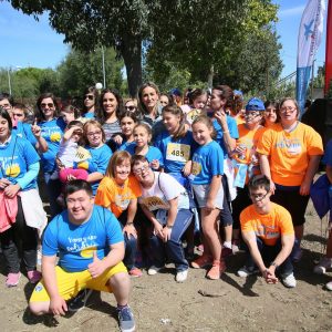 a alcaldesa destaca la necesidad de visibilizar la discapacidad con motivo del V Cross y Paseo Solidario de Down Toledo