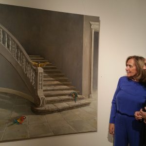l realismo mágico llega a San Marcos de la mano de la pintora Almudena Abad con motivo del 30 Aniversario