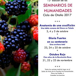 SEMINARIO DE HUMANIDADES: Octubre rojo: cien años de la Revolución