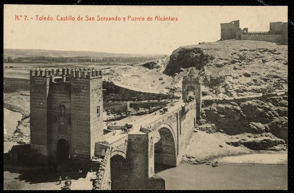 00568 - Castillo de San servando y puente de Alcántara
