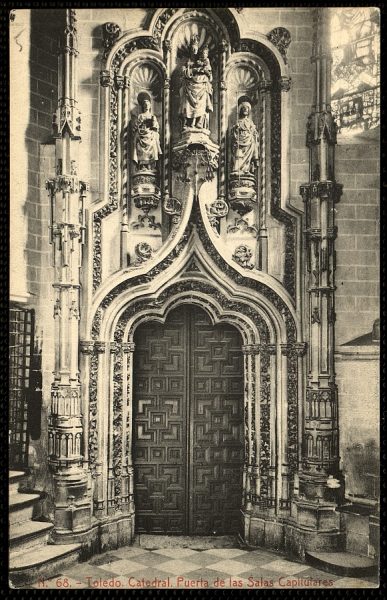 00629 - Catedral. Puerta de las Salas Capitulares