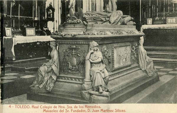 09685 - Real Colegio de Nuestra Señora de los Remedios. Mausoleo del señor fundador, don Juan Martínez Silíceo
