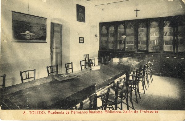 09741 - Academia de Hermanos Maristas. Biblioteca. Salón de profesores