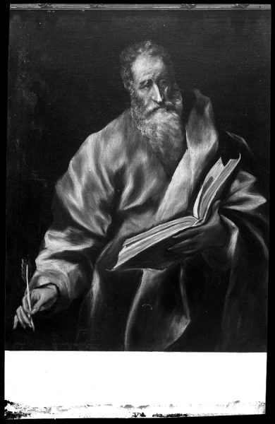09985 - Catedral. Sacristía Mayor. El Greco. San Mateo, Evangelista