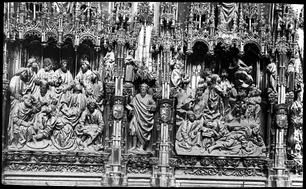 10017 - Catedral. Detalle del retablo del Altar Mayor
