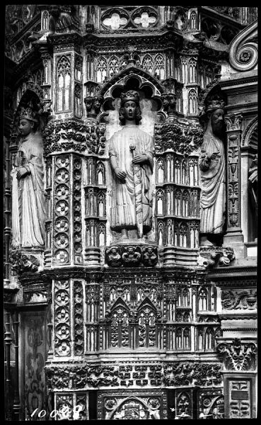 10028 - Catedral. Esculturas de reyes en la Capilla Mayor