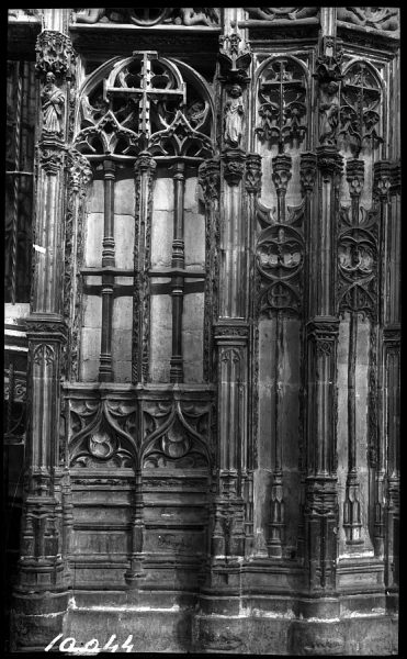 10044 - Catedral. Detalle de la entrada a la capilla del Santo Sepulcro