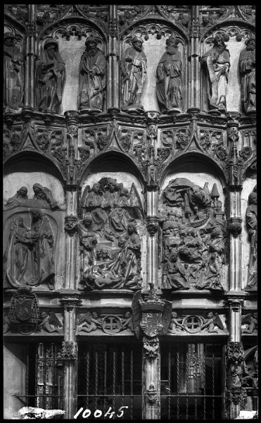 10045 - Catedral. Detalle de la entrada a la capilla del Santo Sepulcro