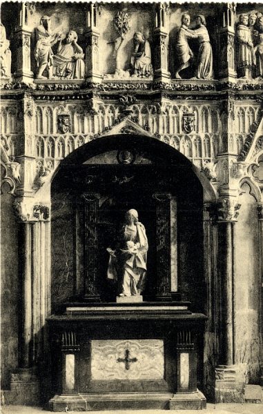10486 - Catedral. Coro Mayor. Exterior. Altar de Santa María Magdalena. Siglo XVIII