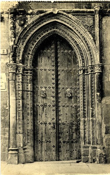 10764 - Catedral. Claustro. Puerta del Niño perdido. Siglo XV