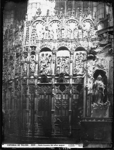 2255 - Catedral de Toledo_Parte trasera del altar mayor