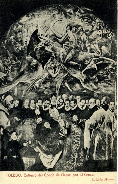 ALBA-POSTAL- 3150 - Entierro del Conde de Orgaz, por El Greco