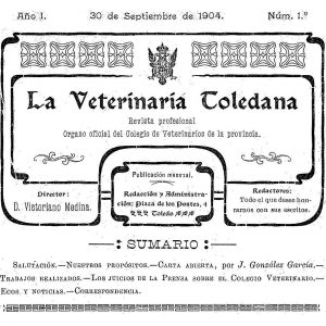 a Veterinaria Toledana : In memoriam de Santiago Medina Díaz-Marta