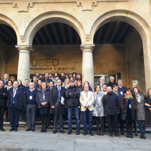 as Ciudades Patrimonio analizan sus planes de gestión en un encuentro con presencia municipal en Santiago de Compostela