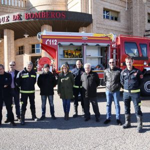ilagros Tolón destaca la renovación automovilística del Parque de Bomberos con la incorporación de una nueva autobomba rural