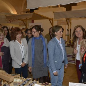 l Ayuntamiento arropa la inauguración de la Muestra Gastronómica Provincial que hasta el domingo acoge San Marcos