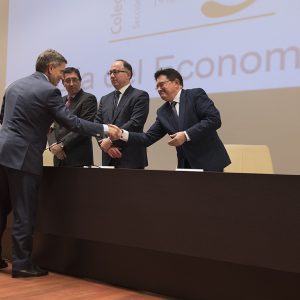 l Gobierno local invita al Colegio de Economistas a ir de la mano en la promoción económica y el desarrollo de la ciudad de Toledo