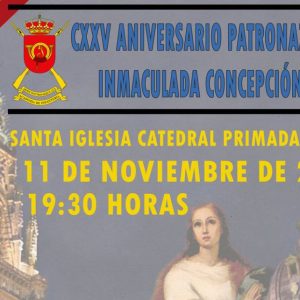 Concierto Unidades de Música del Regimiento Inmemorial del Rey número uno y de la Academia de Infantería y Coro Capilla Diocesana de Toledo.